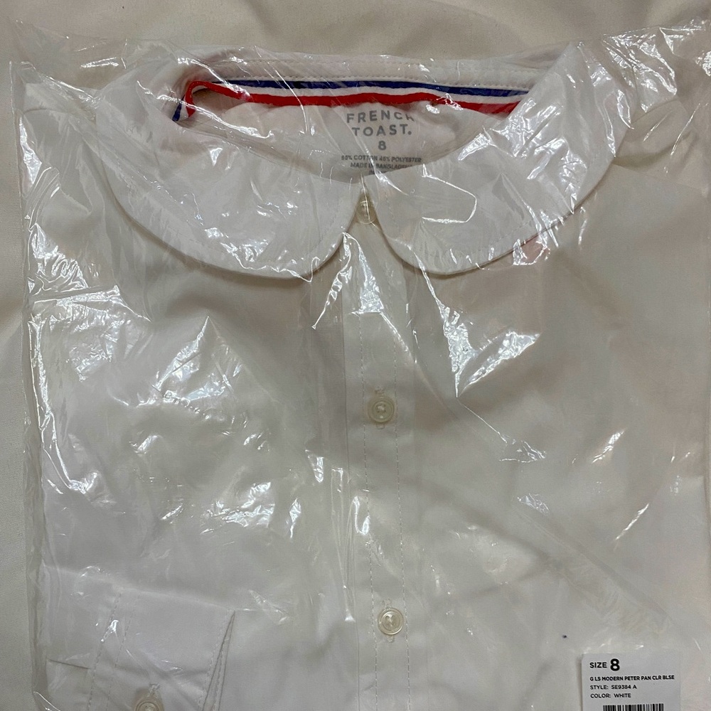 French Toast Girls long sleeve uniform long sleeve shirt